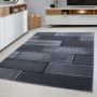 Plus Wallz vloerkleed laagpolig rechthoek 240x340cm zwart