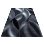 Plus Scala vloerkleed laagpolig rechthoek 280x370cm zwart