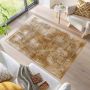 Elite Lunova vloerkleed laagpolig loper 80x250cm koper