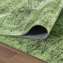 Elite Lunova vloerkleed laagpolig loper 80x150cm groen