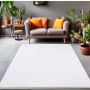 Luxy vloerkleed hoogpolig rechthoek 200x290cm wit