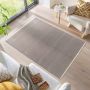 Style Lunix vloerkleed laagpolig rechthoek 160x230cm mokka