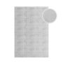 Style Veyza vloerkleed laagpolig rechthoek 160x230cm zilver