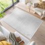 Style Orvyn vloerkleed laagpolig rechthoek 240x340cm zilver
