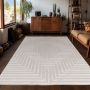 Sahara Veyra vloerkleed laagpolig rechthoek 240x340cm beige