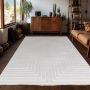 Sahara Veyra vloerkleed laagpolig rechthoek 240x340cm crème