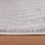 Sahara Aryon vloerkleed laagpolig rechthoek 240x340cm zilver