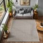 Loom vloerkleed laagpolig rechthoek 240x340cm bruin