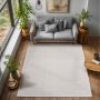 Loom vloerkleed laagpolig rechthoek 160x230cm crème