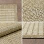 Giza buitenkleed rond Ø 120cm beige