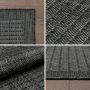 Giza buitenkleed loper 60x100cm zwart