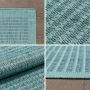 Giza buitenkleed rechthoek 200x290cm blauw
