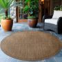 Giza buitenkleed loper 60x100cm bruin