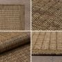 Giza buitenkleed loper 60x100cm bruin