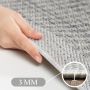 Giza buitenkleed loper 80x150cm grijs