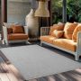 Giza buitenkleed rechthoek 120x170cm grijs