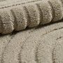 Art vloerkleed hoogpolig rechthoek 120x170cm beige