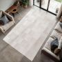 Doha Elvra vloerkleed laagpolig rechthoek 120x170cm crème