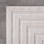Doha Lunara vloerkleed laagpolig rechthoek 120x170cm crème