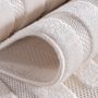 Doha Lunara vloerkleed laagpolig rechthoek 120x170cm crème
