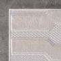 Doha Veyra vloerkleed laagpolig rechthoek 140x200cm crème