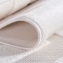Doha Zelix vloerkleed laagpolig loper 80x250cm crème