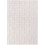 Doha Zelix vloerkleed laagpolig rechthoek 280x370cm crème