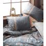 Ethnic 2-persoons dekbedovertrekset 200x220cm katoen renforcé adiel grijs