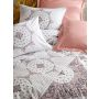 Bohem 2-persoons dekbedovertrekset 200x220cm katoen renforcé riva bruin