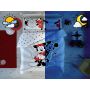 Disney Home - Minnie & Mickey Mouse Glow ranforce 2-persoons dekbedovertrekset 200x220cm (gelicentieerd)