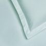 Basic ranforce 2-persoons dekbedovertrek 200x220cm mint (zonder kussensloop)