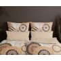 HIP 2-persoons dekbedovertrekset 200x220cm katoen-satijn nr:30367 taupe