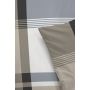 Big Squares dekbedovertrek 240x220cm zandkleur