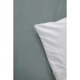 Side Way dekbedovertrek 200x220cm jade/wit