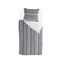 Steady Stripes dekbedovertrek 140x220cm blauw
