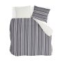 Steady Stripes dekbedovertrek 200x220cm blauw