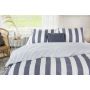 Classic Stripe dekbedovertrek 135x200cm blauw