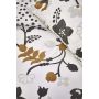 Dots & Flowers dekbedovertrek 155x220cm wit