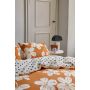 Fancy Flowers dekbedovertrek 200x220cm cognac