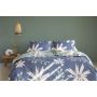 Favorite Flowers dekbedovertrek 155x220cm blauw/jade