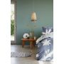 Favorite Flowers dekbedovertrek 155x220cm blauw/jade