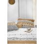 Ikat Dreams dekbedovertrek 140x220cm wit/cognac