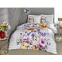Candra saten 2-persoons dekbedovertrekset 200x220cm violet