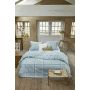 Soft Squares dekbedovertrek 155x220cm blauw