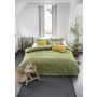 Soft Structure dekbedovertrek 155x220cm groen