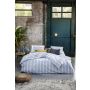 Stripe Along dekbedovertrek 140x220cm blauw