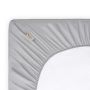 Crispy Cotton hoeslaken 90x220cm grijs