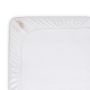 Crispy Cotton topper hoeslaken 180x200cm katoen wit