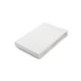 Jersey Stretch hoeslaken 140x200/210cm wit
