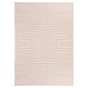 Sahara Veyra vloerkleed laagpolig rechthoek 120x170cm beige